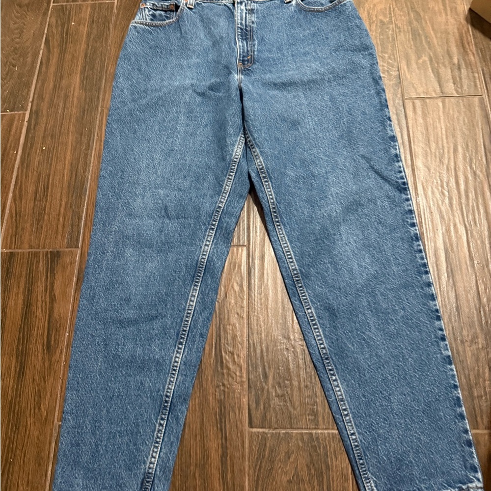 Levi's Blue Straight Leg Jeans Classic Denim